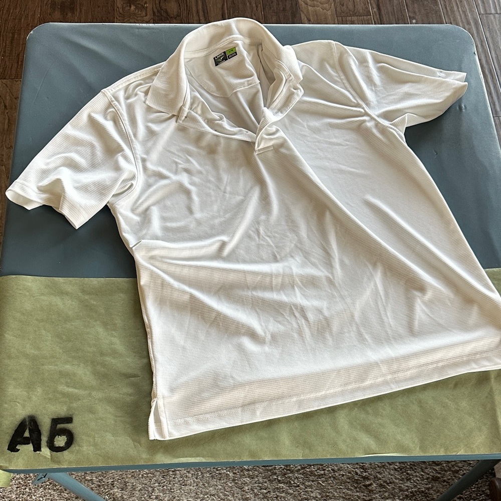 Izod Classic White Polo Shirt